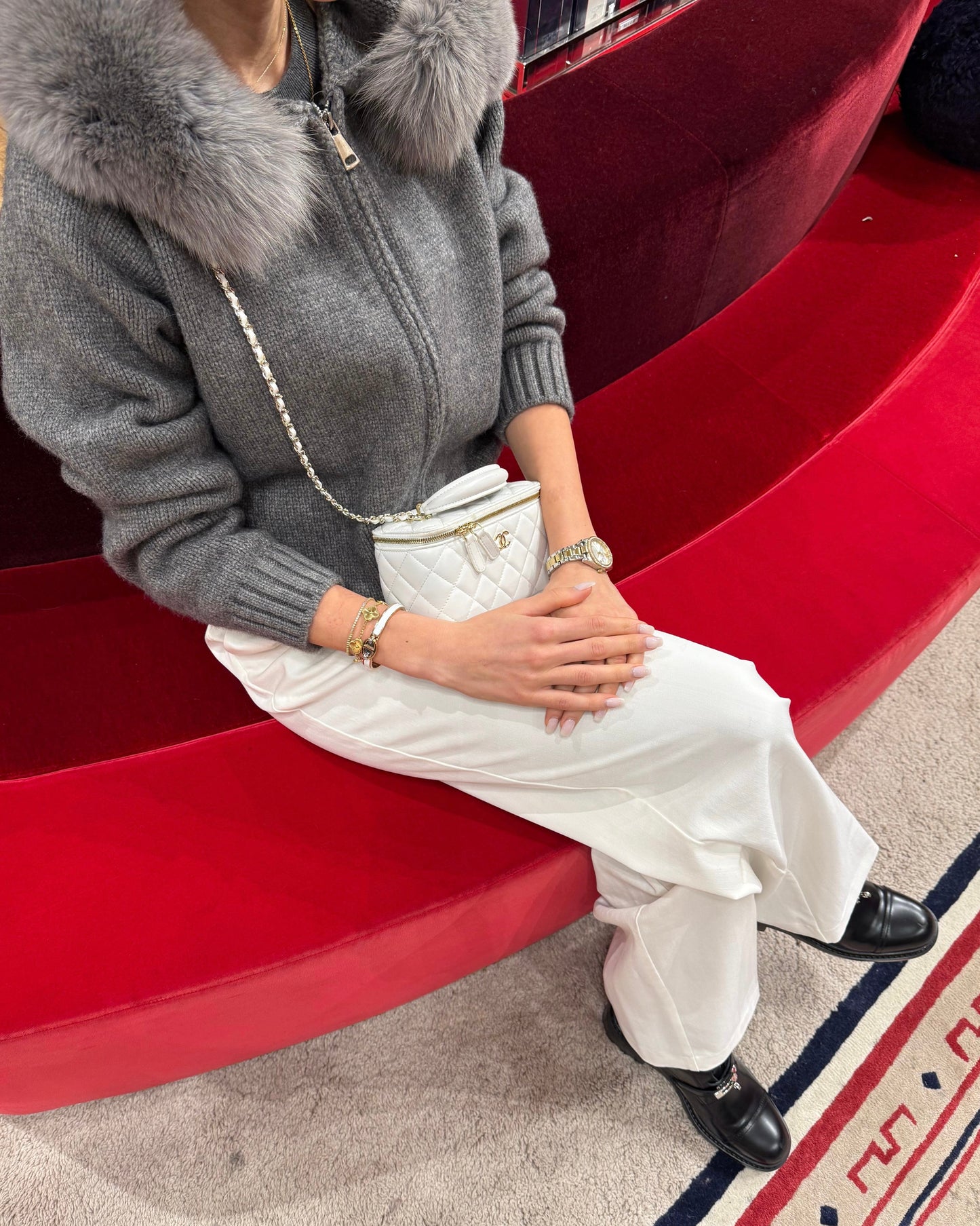 BLAZE Knit Cardigan Grey