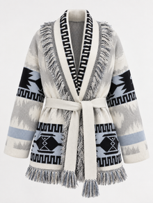 BLUE JACQUARD